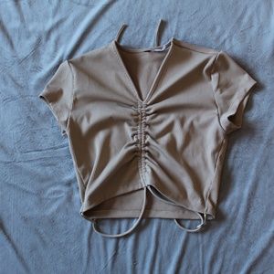 Medium Cropped and Cinched Top